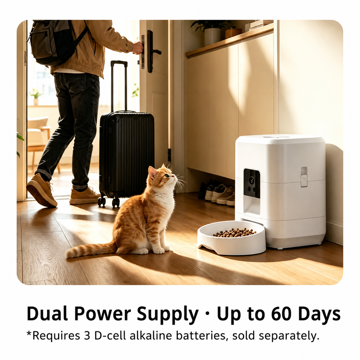TendraPet Square Wi-Fi Automatic Pet Feeder - Image 8