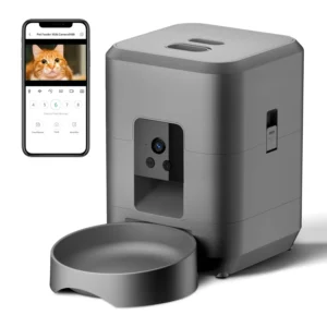 TendraPet Square Smart Pet Feeder with Camera